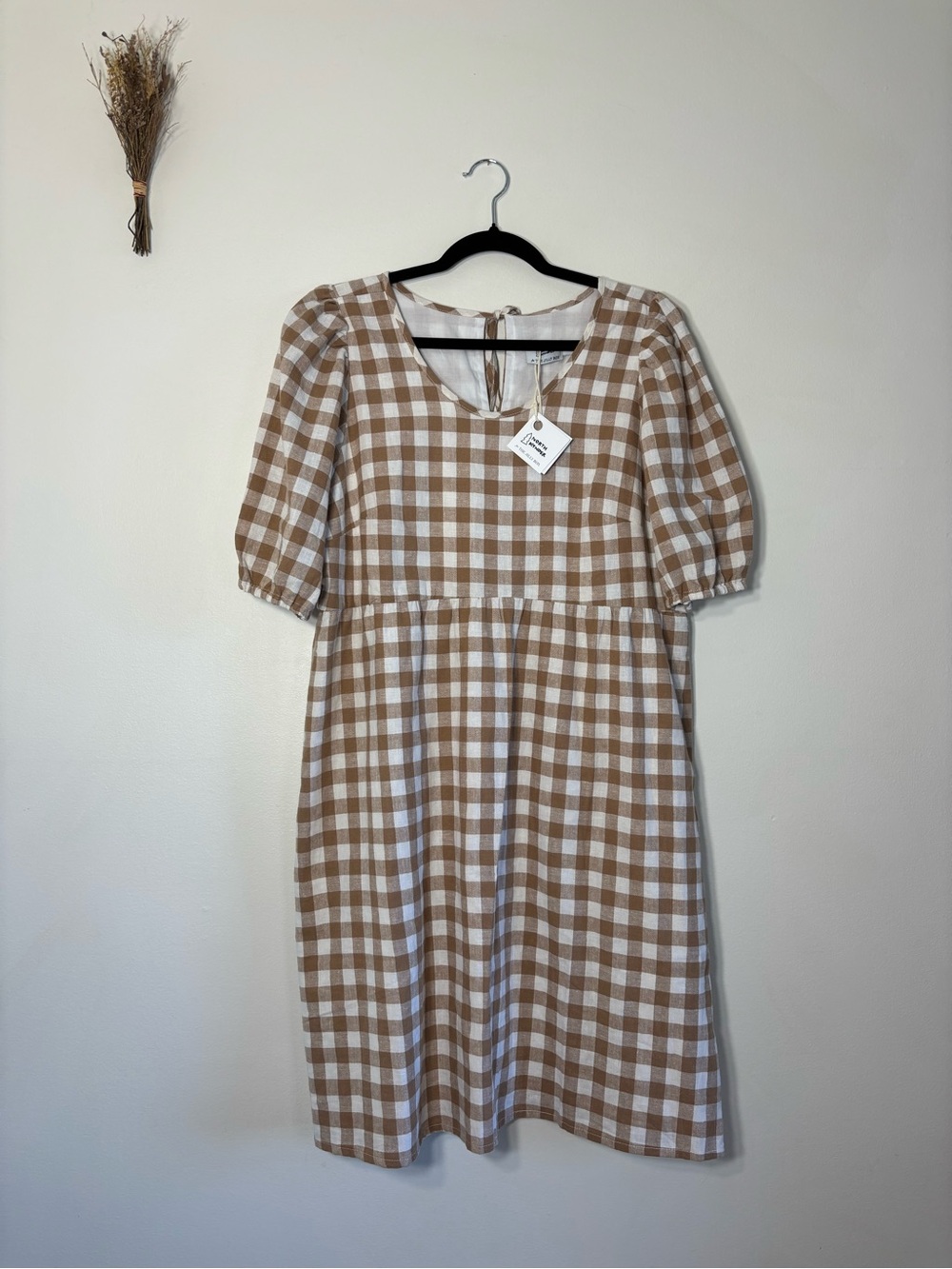 NWT The North Kinder Gingham Jilly Dress - Picture 5 of 11